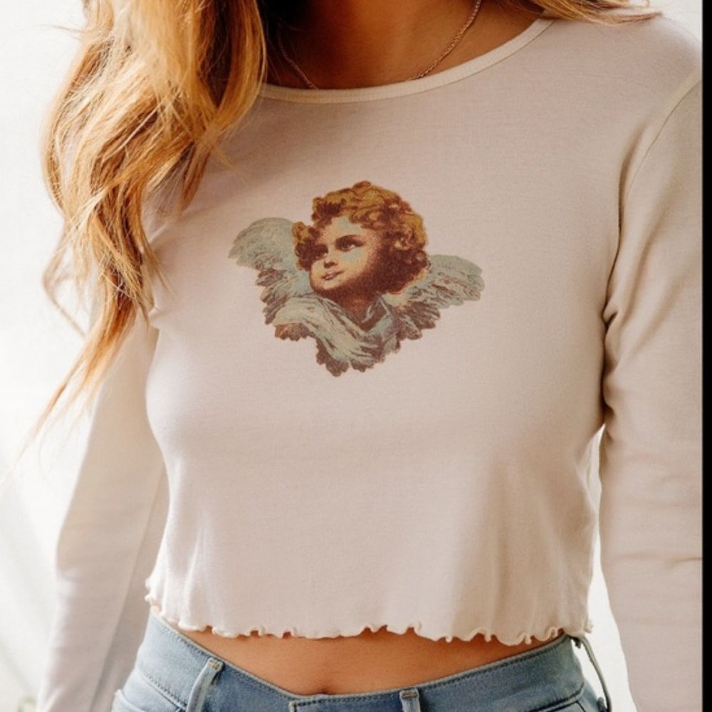 Urban Outfitters Cherub Crop Top